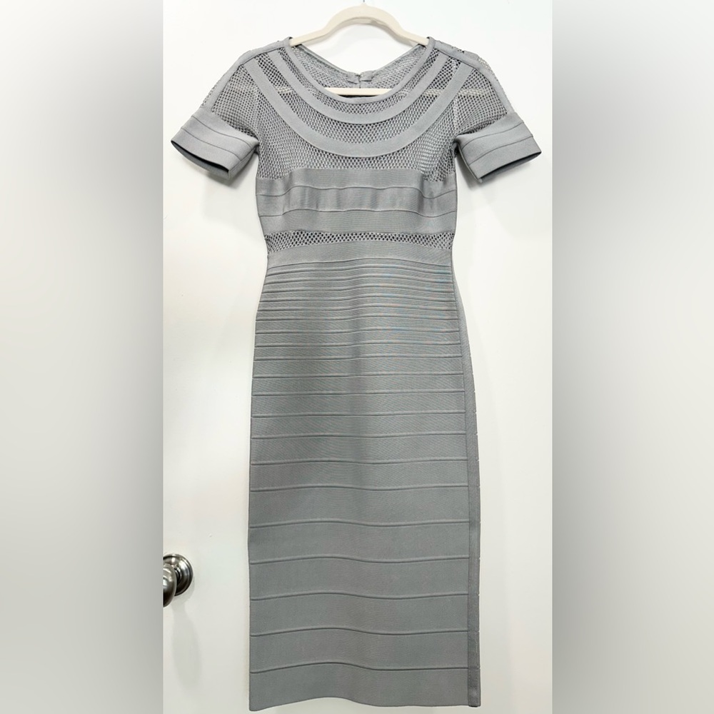 Herve Leger - Bandage Dress - Steel Grey